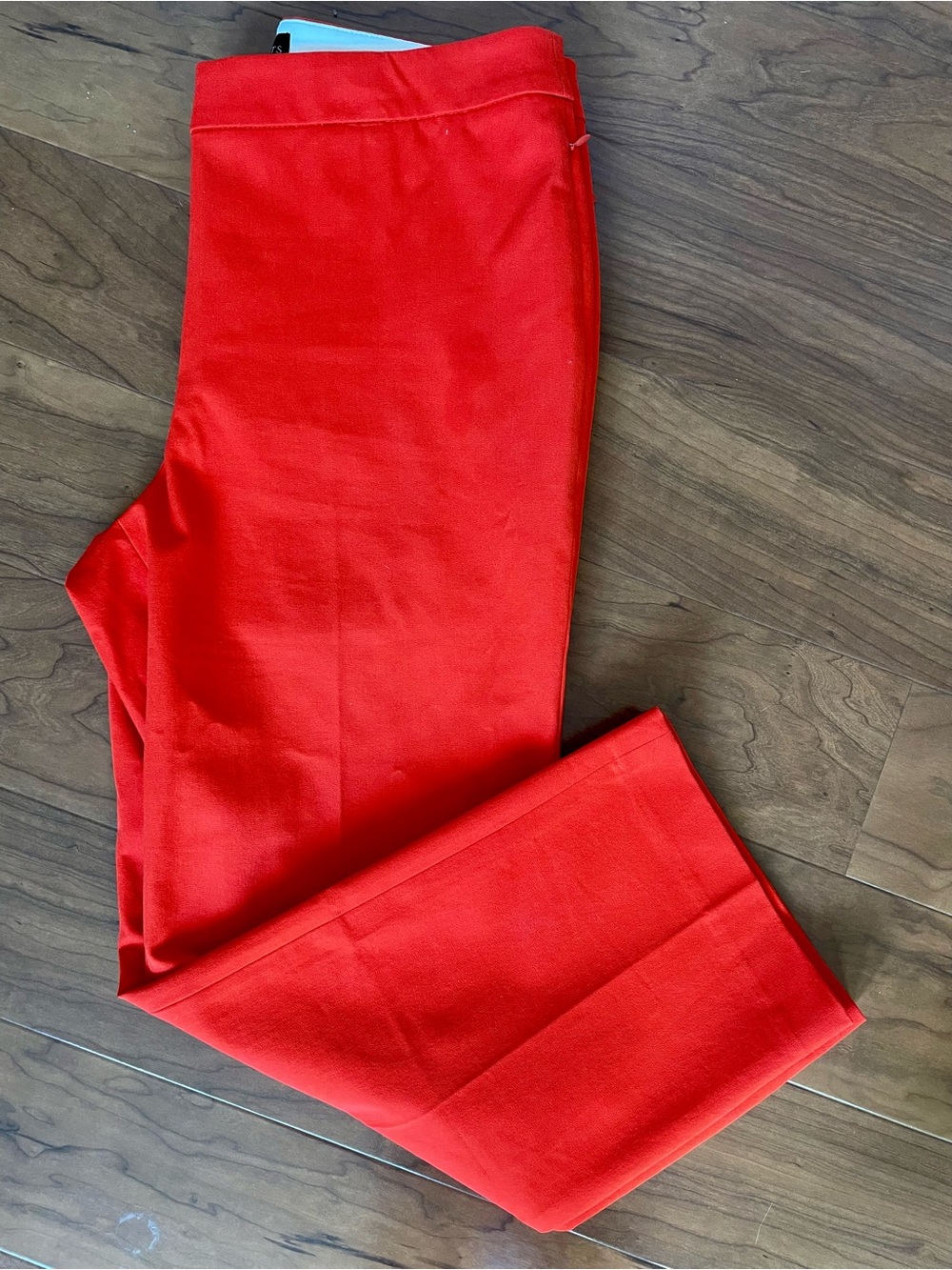 Talbots Bright Red Capris 8P